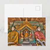 寺院の仏たち ポストカード (正面/裏面)