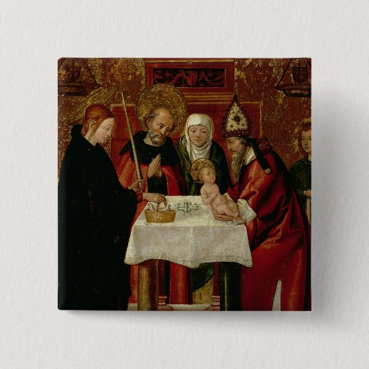 寺院の割礼の提示 缶バッジ (正面)