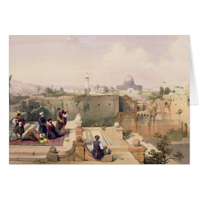 寺院の場所を示すオマールのモスク (正面横)