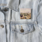 寺院の場所を示すオマールのモスク 缶バッジ (インサイチュ)