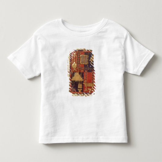 寺院の容器 トドラーTシャツ (正面)