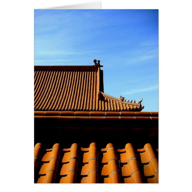 寺院の屋根 (正面)