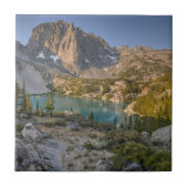 寺院の岩山および第2湖 タイル (正面)