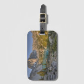 寺院の岩山および第2湖 ラゲッジタグ (正面縦)