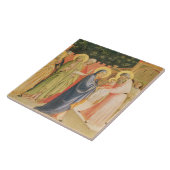 寺院の提示 タイル (側面)