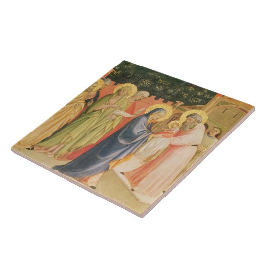 寺院の提示 タイル (側面)