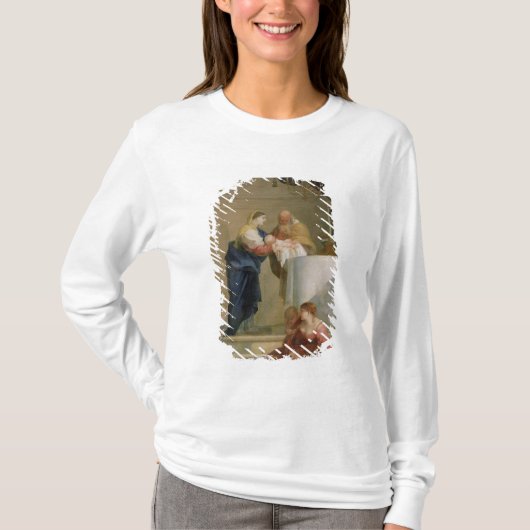 寺院の提示 Tシャツ (正面)