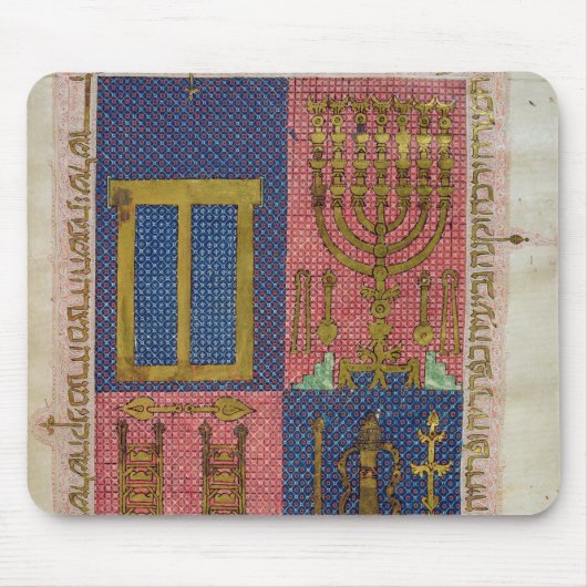 寺院の楽器 マウスパッド (正面)