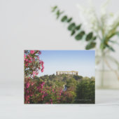 寺院の谷の外で ポストカード (スタンド正面)