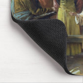 寺院の12歳のイエス・キリスト、1851年 マウスパッド (コーナー)