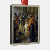 寺院の12歳のイエス・キリスト、1851年 メタルオーナメント (右)