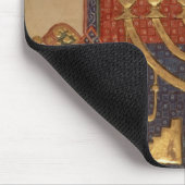 寺院の（ユダヤ教）メノラーそして他の容器 マウスパッド (コーナー)