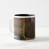 寺院のContiの王子の夕食 ツートーンマグカップ (正面左)