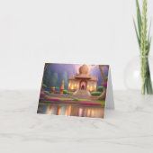 寺院は信仰とスピリチュアルの場 ノートカード (正面)