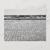 寺院屋根：京都 ポストカード (正面)