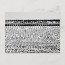 寺院屋根:京都 ポストカード