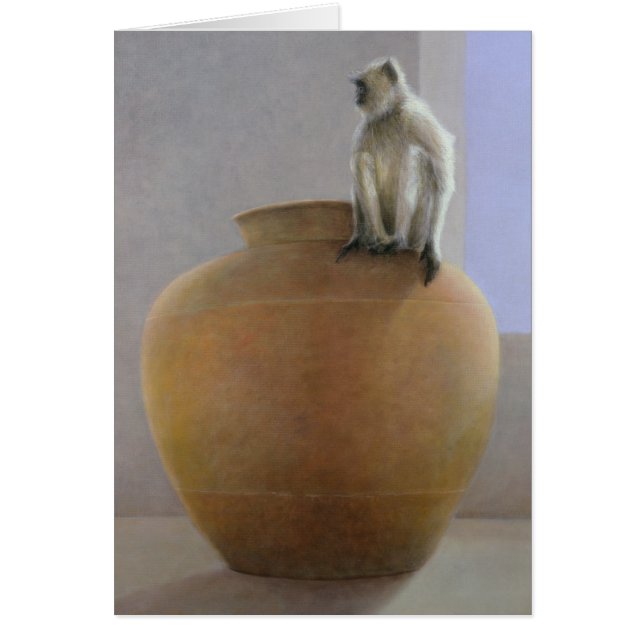 寺院猿 (正面)