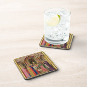 寺院1342年の提示(pのテンペラ コースター (右側)