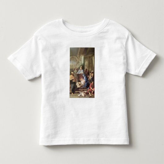 寺院1692年の提示 トドラーTシャツ (正面)