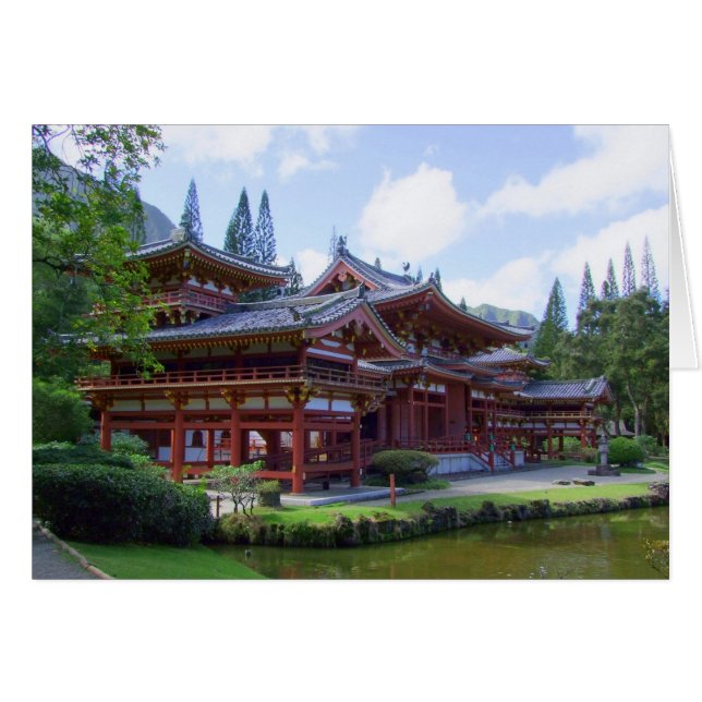 寺院-ハワイByodo (正面横)