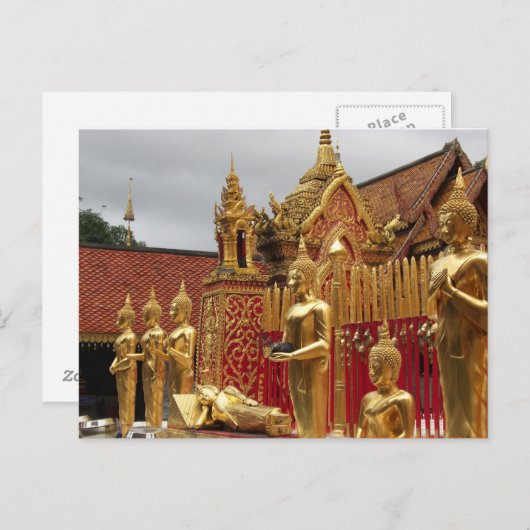 寺院 ポストカード (正面/裏面)