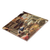 寺院(油のヴァージンの提示 タイル (側面)