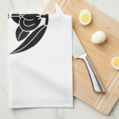 対い橘 キッチンタオル (四つ折り)