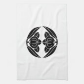 対い橘 キッチンタオル (縦)