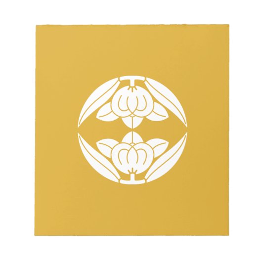 対い橘 ノートパッド (正面)