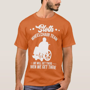 対おもしろい麻痺ハンディキャップ車いす対麻痺12 Tシャツ
