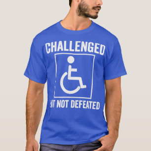 対おもしろい麻痺ハンディキャップ車いす対麻痺9 Tシャツ