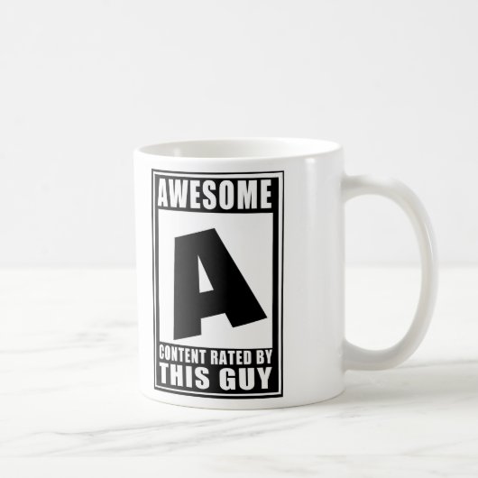 対してAと評価され素晴らしる コーヒーマグカップ (右)