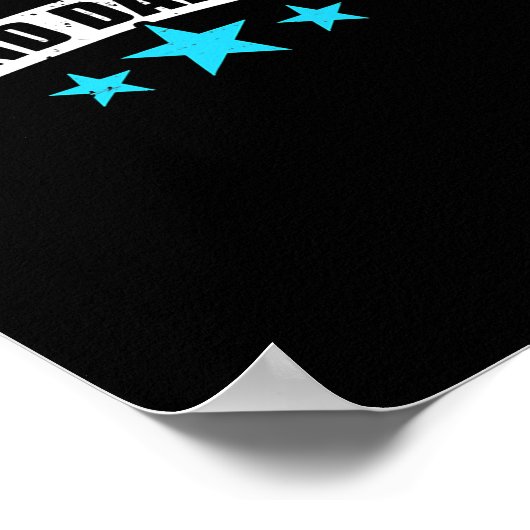 対する世界最高のの夫とパパの贈り物父の ポスター (角)