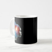 対する心の力 コーヒーマグカップ (正面左)
