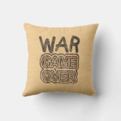 対する戦争 クッション (裏面)