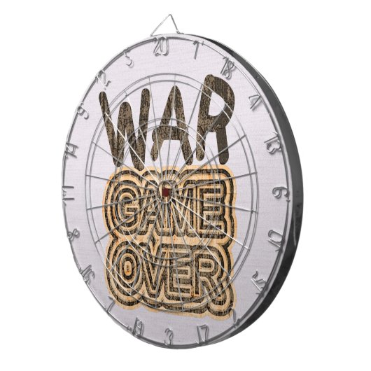 対する戦争 ダーツボード (正面右)