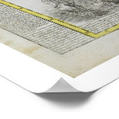 対する英国の海軍攻撃を示すドイツの地フランスの図 ポスター (角)