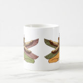 対のエジプトの女神のマグ コーヒーマグカップ (中央)