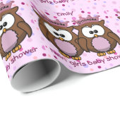 対のフクロウの王女 ラッピングペーパー (ロールコーナー)