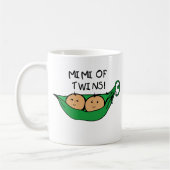 対のポッドのMimi コーヒーマグカップ (左)