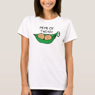 対のポッドのMimi Tシャツ