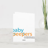 対のポップ・アートのな誕生の発表 案内状 (裏面)