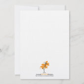 対の男の子および女の子の最初誕生日の招待状 招待状 (裏面)