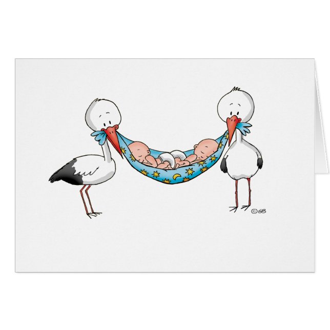 対の男の子のためのこのギフトをカスタマイズ (正面横)