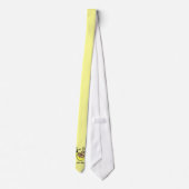 対の男の子猿の新しいパパのギフト ネクタイ (裏面)