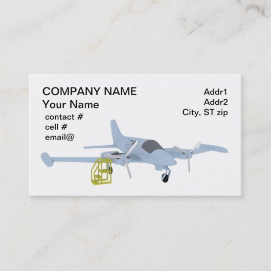 対の航空機整備 名刺 (正面)