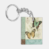対の蝶 キーホルダー (正面左)
