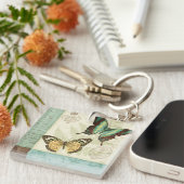 対の蝶 キーホルダー (正面右)