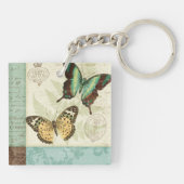 対の蝶 キーホルダー (裏面)