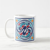 対の魚 コーヒーマグカップ (左)